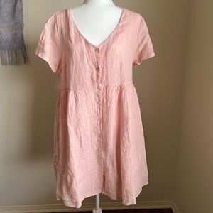 Jillian Harris Linen Dress